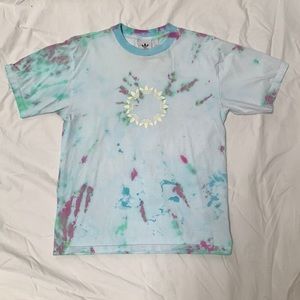 tie dye adidas tee